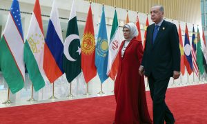 Cumhurbaşkanı Erdoğan ve eşi Emine Erdoğan Çin'de lider eşleriyle yemekte buluştu