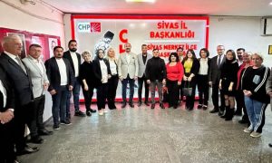 Divriği Heyetinden CHP Sivas İl Başkanlığı’na Anlamlı Ziyaret