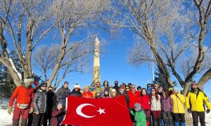 Sarıkamış Şehitlerini zirvede andılar