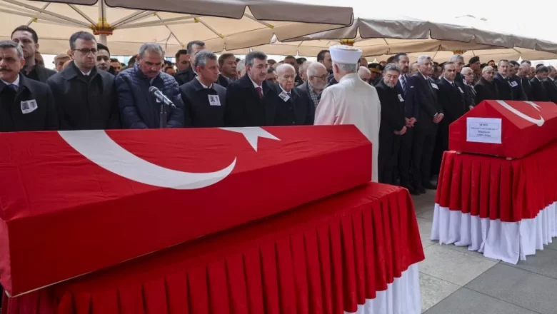  Şehit ASELSAN teknisyenleri Ankara’da son yolculuğuna uğurlandı